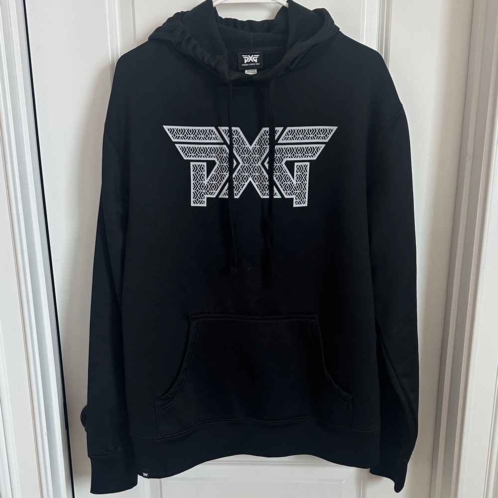 PXG Men's Black Hoodie with Logo